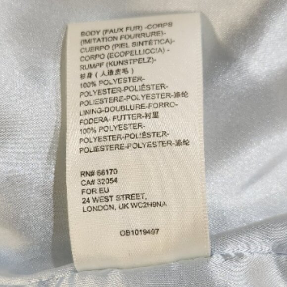 💥INSANELY BEAUTIFUL!💥Faux Curly Mongolian Lamb Fur Oversized Coat in Ivory - Picture 11 of 14